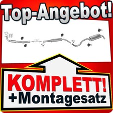 Auspuff für VW POLO (6N2) 1.4