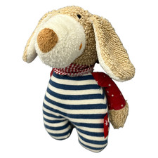 SIGIKID HUND FUNNY FUFFU RASSEL FROTTEE STOFFTIER KUSCHELTIER PLÜSCH ca 15 CM