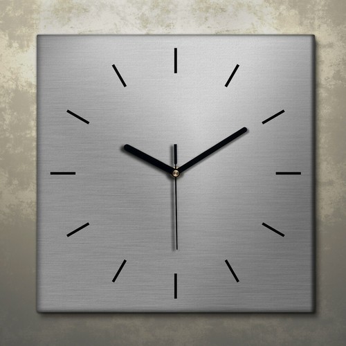 Wanduhr uhr wandbild leinwand - wanduhr,