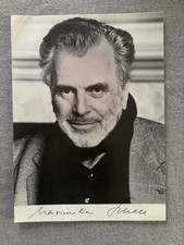 handsignierte AK 17x24 cm Maximilian Schell (+2014)  Schauspieler
