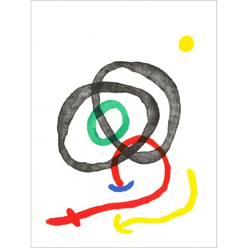 Miro joan lithographie - miro,
