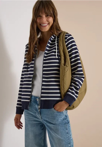Cecil 325644 stripe jacke - cecil,