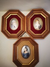 3x  Miniatur Portrait