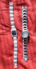 Uhr ashley brooke mit Metallarmband 11mm 20cm Silber Ruhla quarz Garde 18mm 17cm