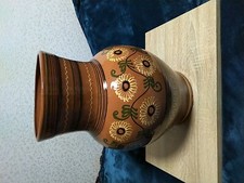 Vase Groß Keramik Sonnenblumen Blumen 