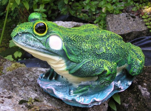Frosch figur garten - figur,