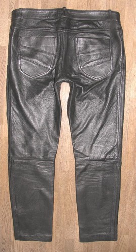 Bockle herren lederjeans - -,
