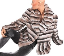Chinchilla-Rex Pelzjacke