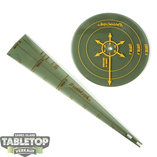 Warmachine template set - -,