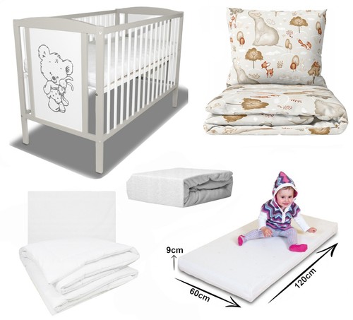 Babybett gitterbett kaschmir - kaschmir, +