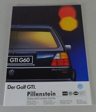 Prospekt / Broschüre VW Golf
