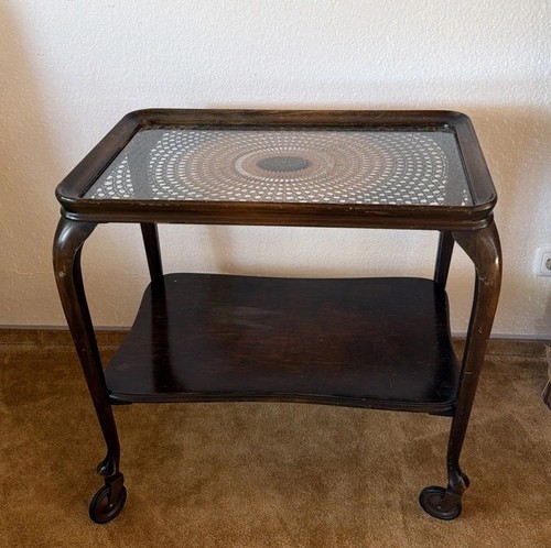 Vintage servierwagen - vintage,