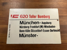 Zuglaufschild aus metall - db,