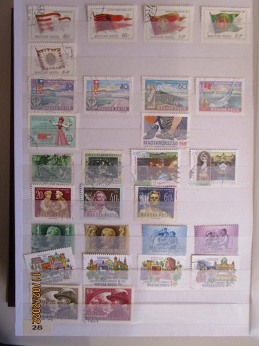 Ungarn briefmarken t7 mit - briefmarken-,