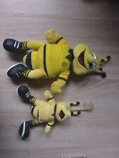 BVB Plüschtier Emma Plüschfigur Biene Maskottchen  Fanartikel, 2 Stück 