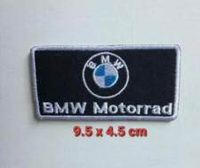 BMW Motorrad rund Auto Abzeichen aufbügeln oder aufnähen gestickt Patch