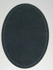 Wildleder Flicken gelocht