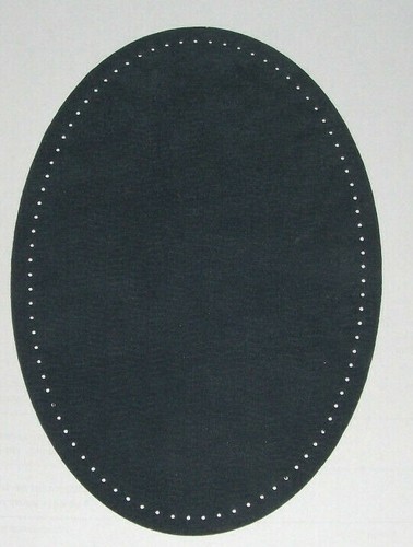 Wildleder flicken gelocht - wildleder,