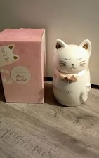 Juwelkerze Katze meow - The Cat mit Schmuck Rarität 