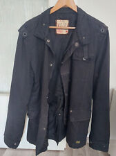 Herrenjacke Parka XL schwarz Baumwolle G-Star