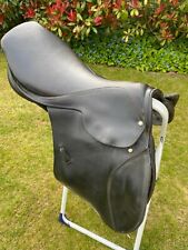 SPRING Sattel Waldhausen, schwarz, gebraucht