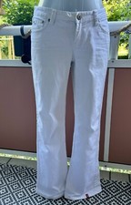 Weiße Jeans - leichter Bootcut #hüftjeans - Gr. 29/32  von edc by Esprit