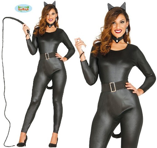 Damen halloween katze dame - damen,