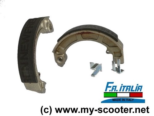 Vespa bremsbeläge hinten - vespa,