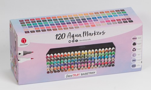 120 aqua markers profi - aqua,
