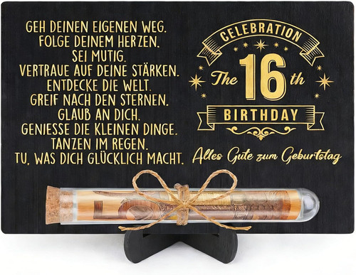 Holz geburtstag geschenk - 16.holz,