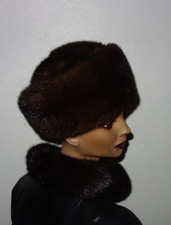 Damen Pelzmütze Nerz Pelz Hut