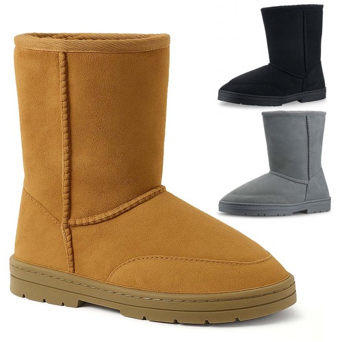 Damen slipper kunst wildleder - damen,