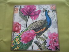 Bild "Pfau" 15x15 cm Keilrahmen*Impressionen aus 1001 Nacht orientalische Pracht