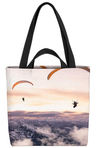 Paraglider rocky mountains - rocky,