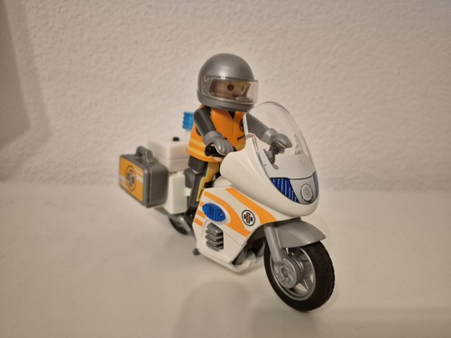 Playmobil notarzt motorrad - playmobil, mit
