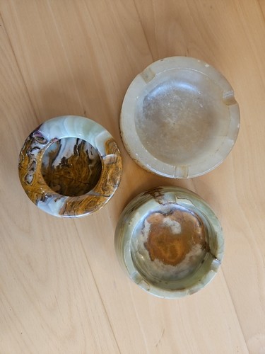 Onyx aschenbecher vintage - 3,