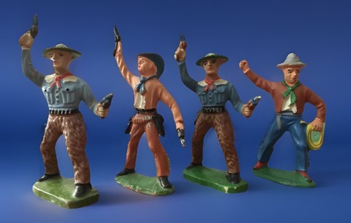 Ddr spielzeug figuren - figuren, 4x