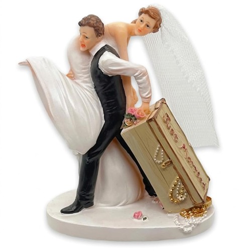Tortenfigur hochzeit brautpaar - tortenfigur,