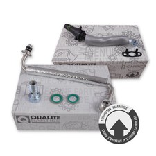 2x OEM TURBOLADER RÜCKLAUFLEITUNG ÖLSCHLAUCH FÜR OPEL ASTRA J CORSA MERIVA 1.4 T