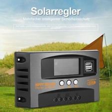 Solar Laderegler 12V-24V 40A MPPT Solar Photovoltaik Laderegler Daul USB Regler