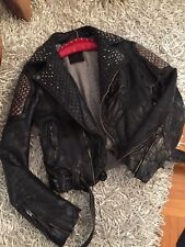 Damen Leder Jacke von HTC Hollywood Trading Company Gr.M (S)