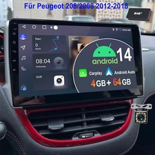 10.1" Android15 Für Peugeot