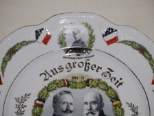 Teller Aus großer Zeit U -