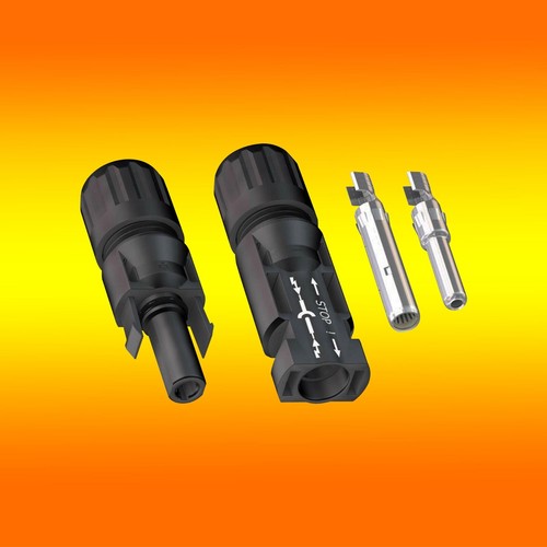 Paar mc4 solarstecker - solarstecker, 6