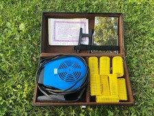 AKA Electric Luftdusche LD 65 Set Fön Wickler Lederkasten 320W