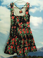 orig. Vintage PAT`S Heckenrosen kurz sexy Balkonett Dirndl ohne Schürze Gr.32