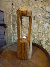 Windlicht Unikat aus altem