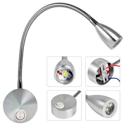 Led bettleuchte leseleuchte - 3w,