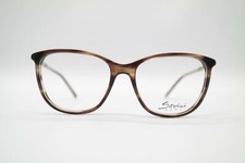 Savini 01-75780-02 Braun Gold Oval Brille Brillengestell eyeglasses Neu