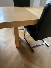 Esszimmertisch mit zwei zusätzlichen Platten (je 60 cm)